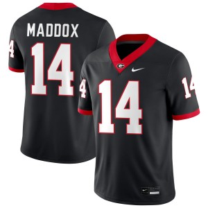 Adrian Maddox Georgia #14 Alumni College Football Men's Jersey - Black