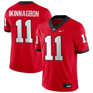 Darren Ikinnagbon Georgia Alumni #11 College Football Mens Jersey - Red