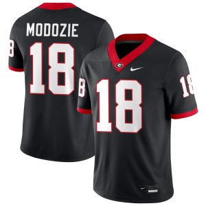 Elo Modozie Georgia Bulldogs Men College Football #18 2025-26 Jersey - Black
