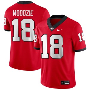 Elo Modozie UGA Bulldogs #18 Men's NCAA College Football Jersey - Red