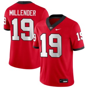 Hezekiah Millender Georgia Bulldogs Alumni Men #19 College Football Jersey - Red