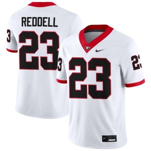 Jaden Reddell University of Georgia High School #23 Men College Football Jersey - White