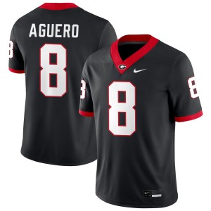 Joenel Aguero University of Georgia College Football Replica Men #8 Jersey - Black