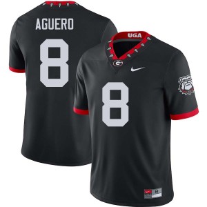 Joenel Aguero Georgia Bulldogs Alumni #8 College Football Men Jersey - 100th Anniversary Black