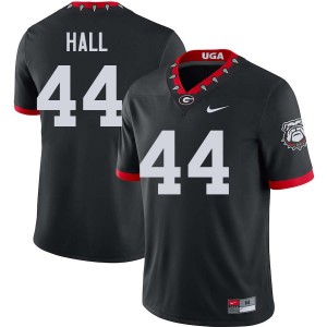 Jordan Hall University of Georgia College Football #44 Mens High School Jerseys - 100th Anniversary Black