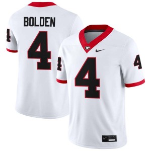 KJ Bolden UGA College Football Alumni #4 Mens Jersey - White