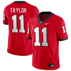 Talyn Taylor University of Georgia Stitched #11 Men College Football Jersey - Red