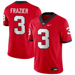 Nate Frazier Georgia College Football Mens #3 2025 Jersey - Red
