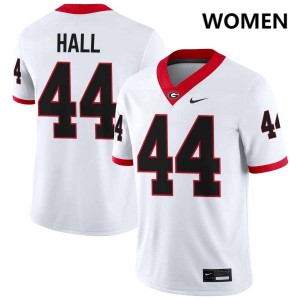 Jordan Hall Georgia High School College Football #44 Womens Jerseys - White