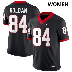 Landon Roldan Dawgs College Football Womens 2025 #84 Jerseys - Black