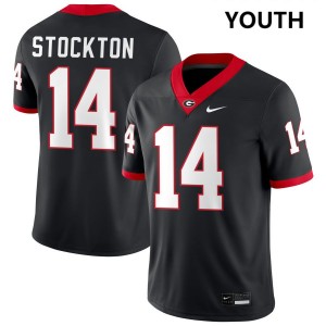 Gunner Stockton UGA Bulldogs College Football Men NCAA #14 Jerseys - Black