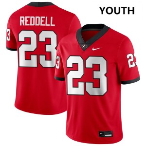 Jaden Reddell Go Dawgs Youth High School #23 College Football Jersey - Red