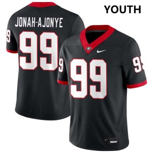 Joseph Jonah-Ajonye Dawgs Alumni College Football Youth #99 Jerseys - Black