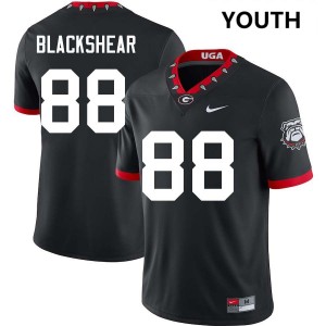 Thomas Blackshear Georgia Youth #88 College Football High School Jerseys - 100th Anniversary Black