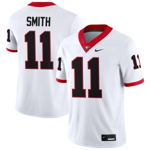 Arian Smith UGA Men's #11 College Football Replica Jerseys - White